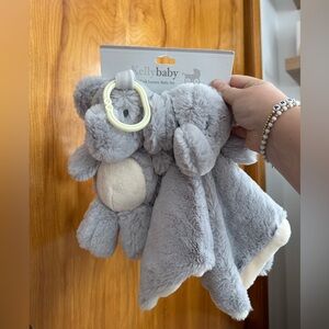 KELLY BABY 2 piece lovey and rattle set
